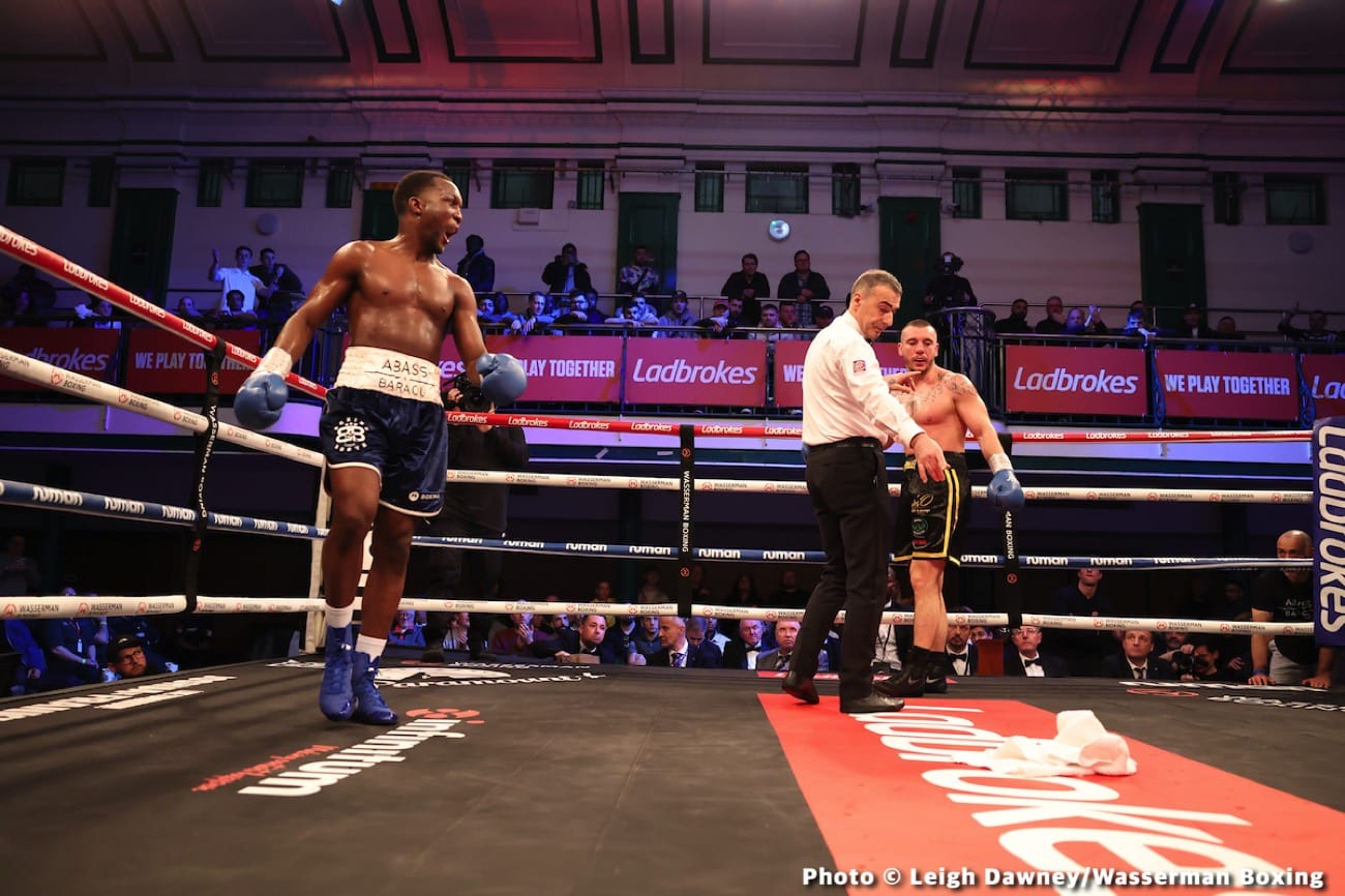 Results / Photos: Harlem Eubank beats up Antin in London