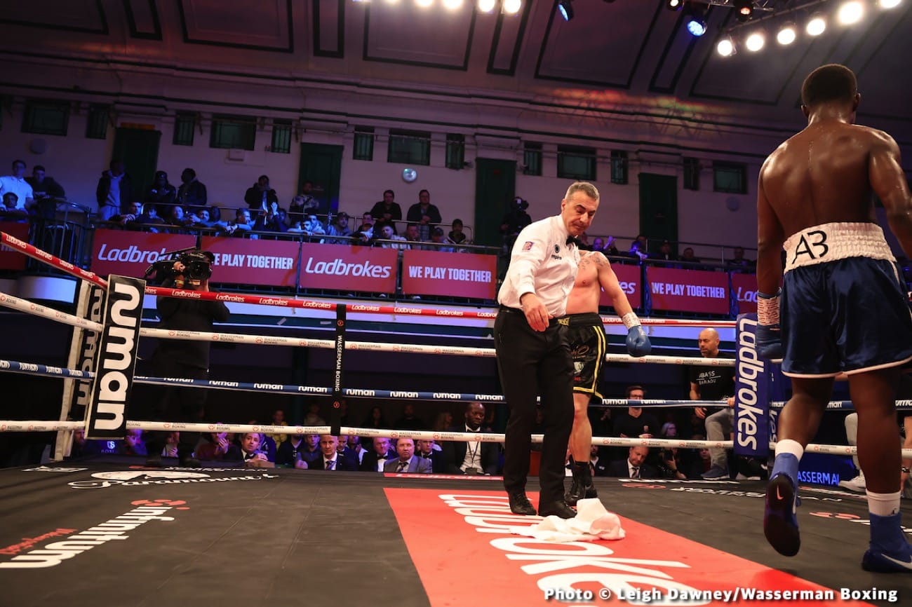 Results / Photos: Harlem Eubank beats up Antin in London