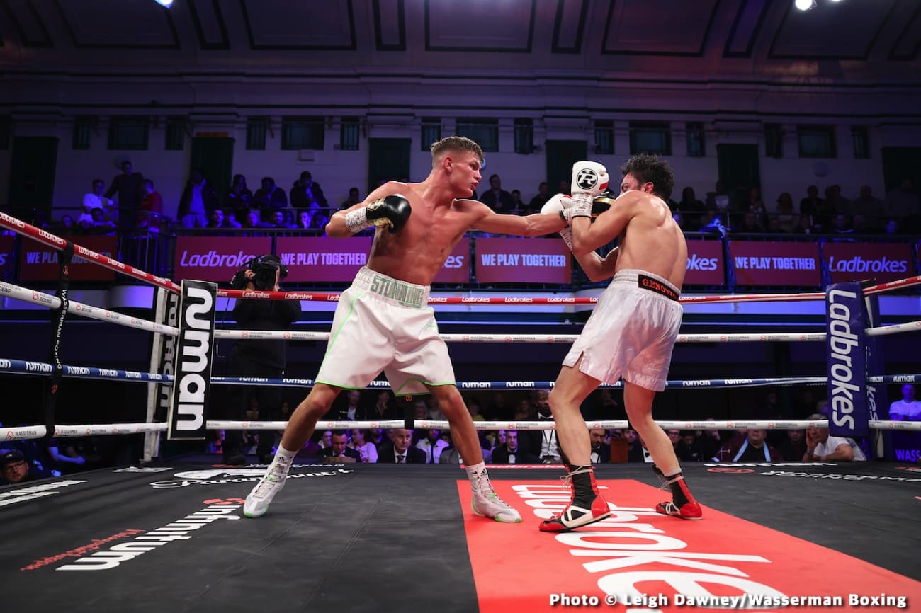 Results / Photos: Harlem Eubank beats up Antin in London