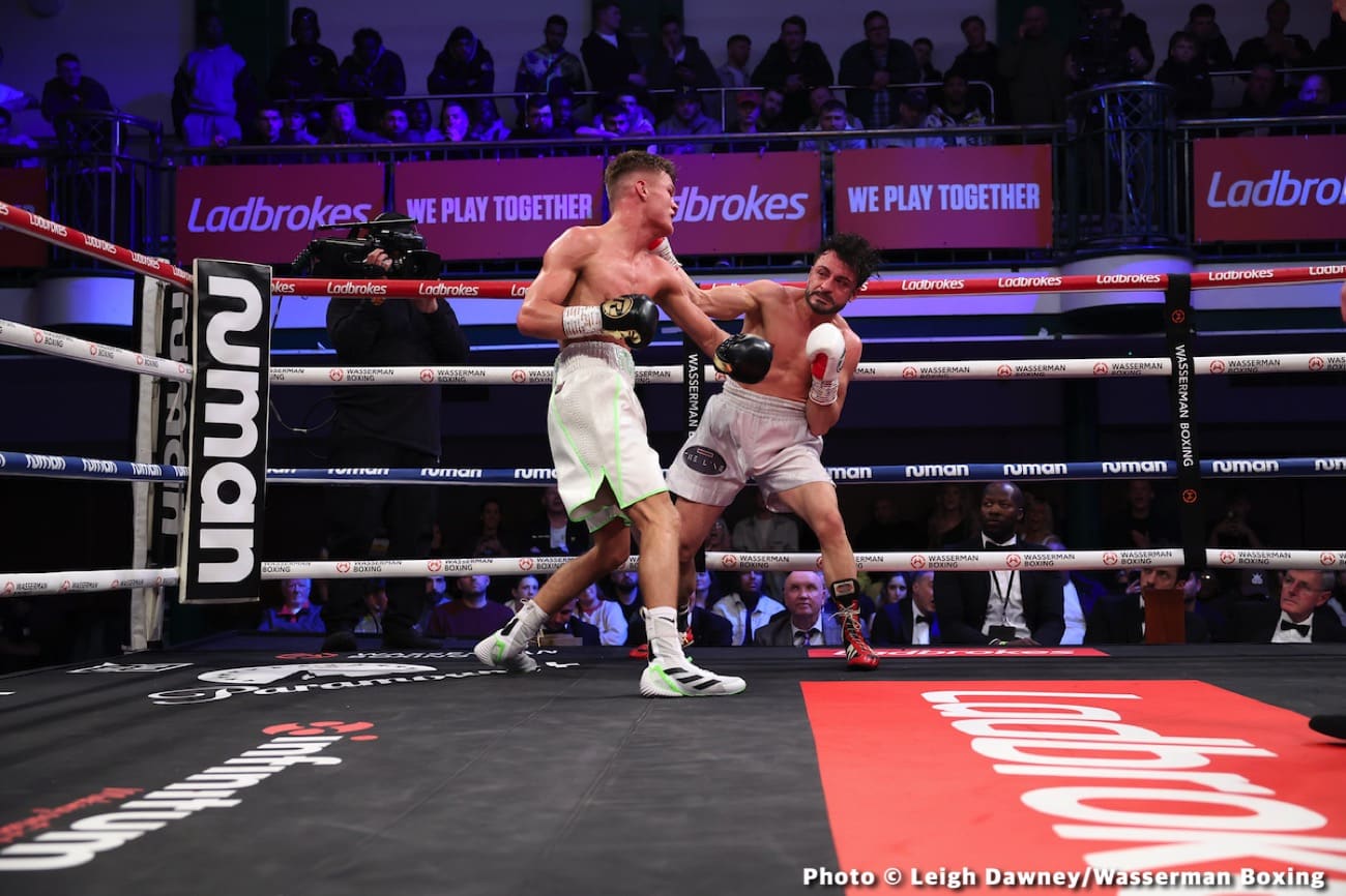 Results / Photos: Harlem Eubank beats up Antin in London