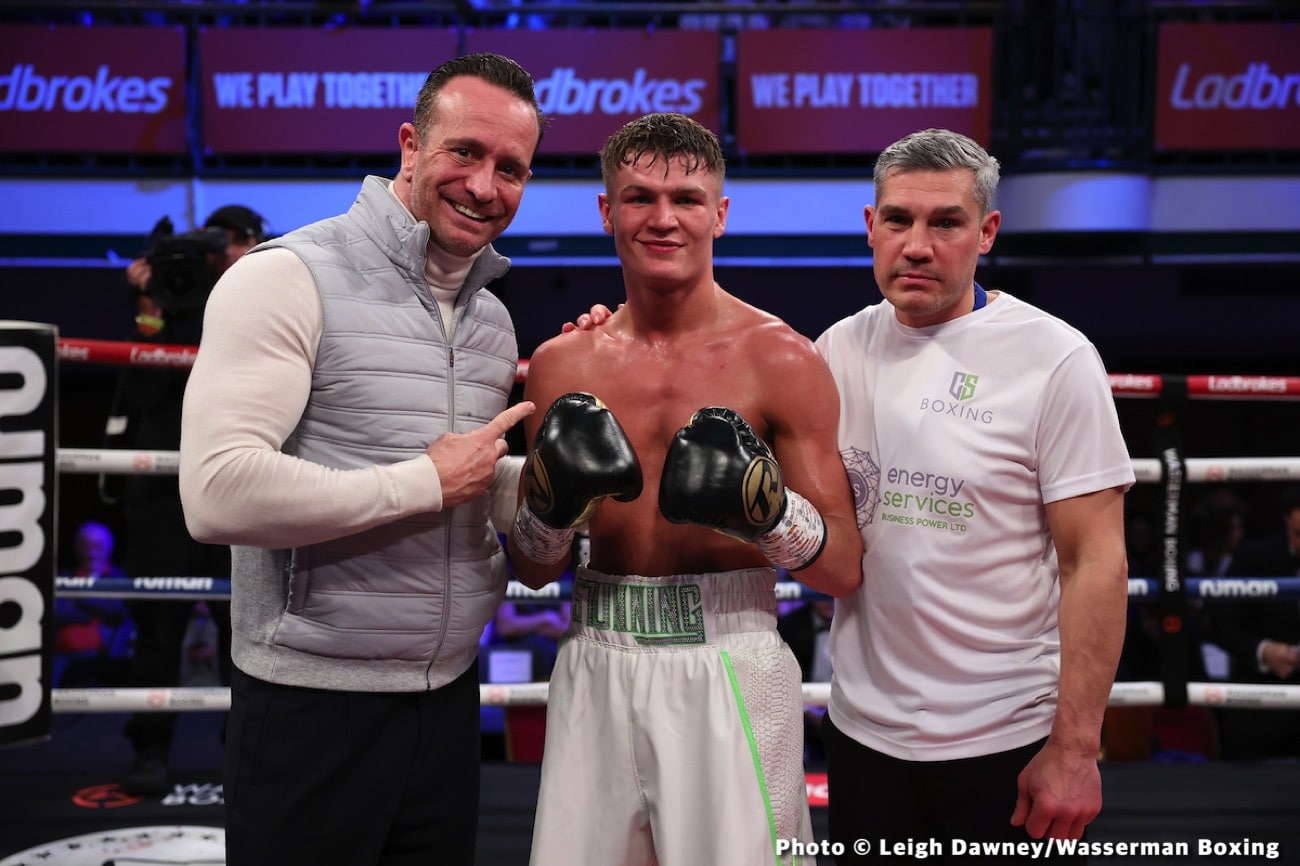 Results / Photos: Harlem Eubank beats up Antin in London