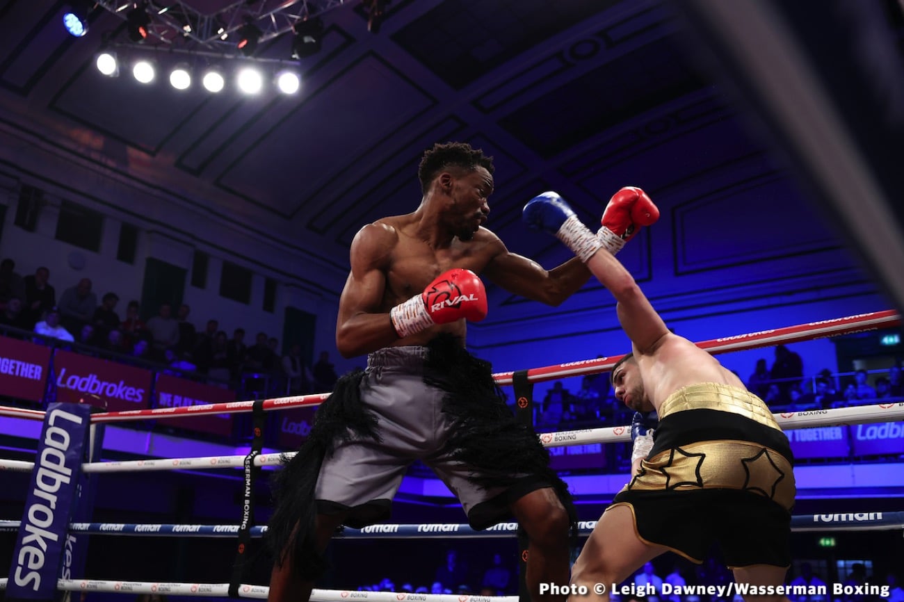Results / Photos: Harlem Eubank beats up Antin in London