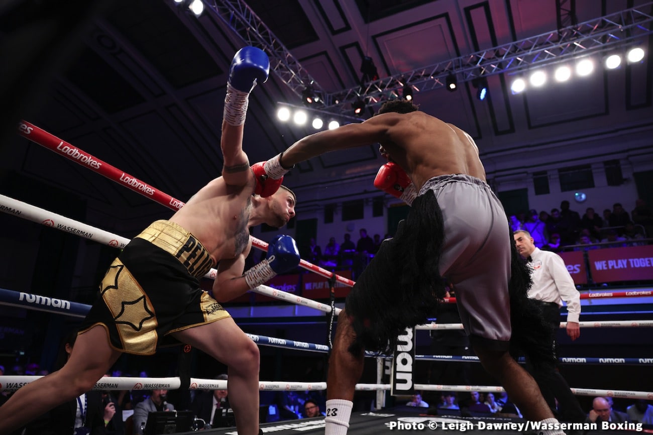 Results / Photos: Harlem Eubank beats up Antin in London
