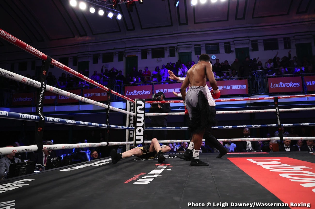 Results / Photos: Harlem Eubank beats up Antin in London