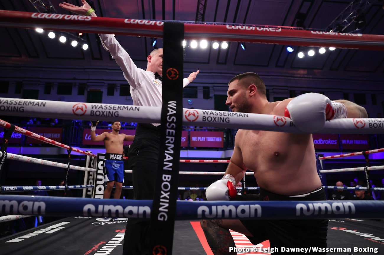 Results / Photos: Harlem Eubank beats up Antin in London