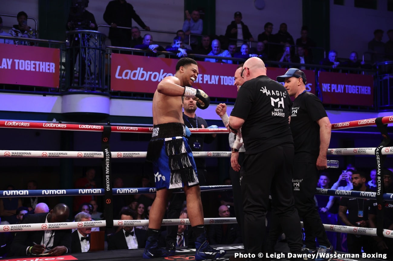 Results / Photos: Harlem Eubank beats up Antin in London