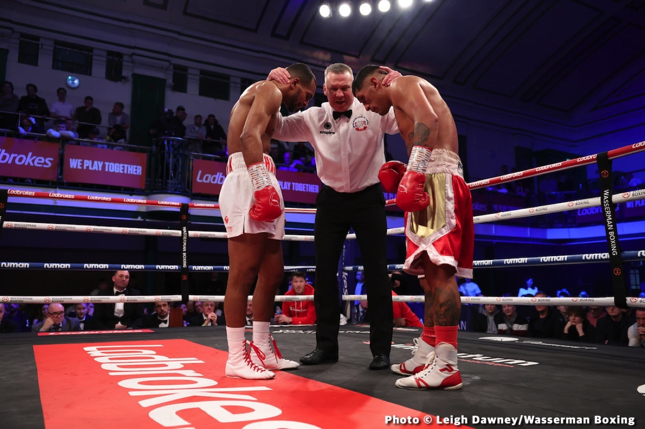 Results / Photos: Harlem Eubank beats up Antin in London
