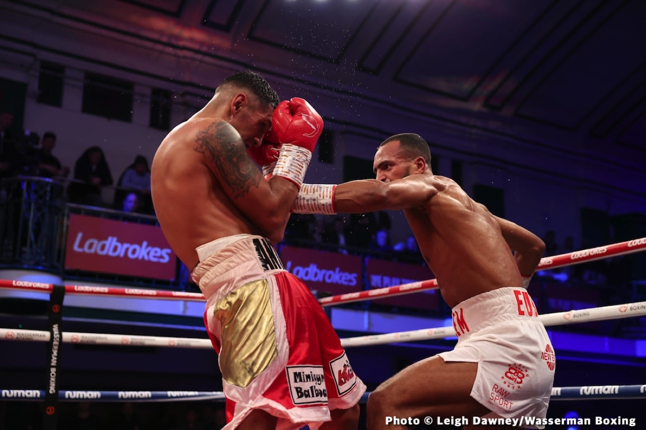 Results / Photos: Harlem Eubank beats up Antin in London