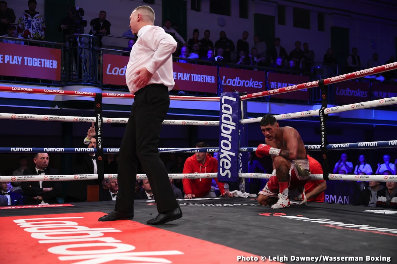 Results / Photos: Harlem Eubank beats up Antin in London