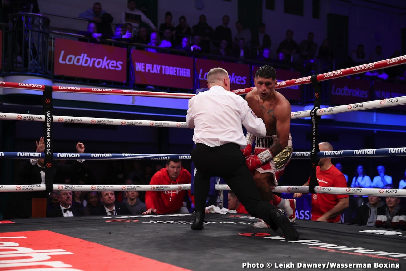 Results / Photos: Harlem Eubank beats up Antin in London