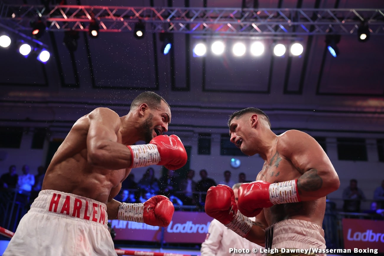 Results / Photos: Harlem Eubank beats up Antin in London
