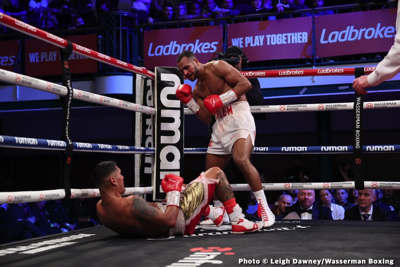 Results / Photos: Harlem Eubank beats up Antin in London