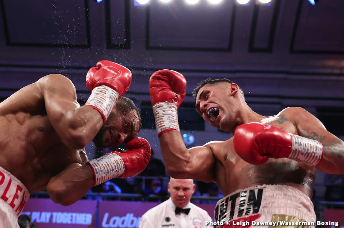 Results / Photos: Harlem Eubank beats up Antin in London