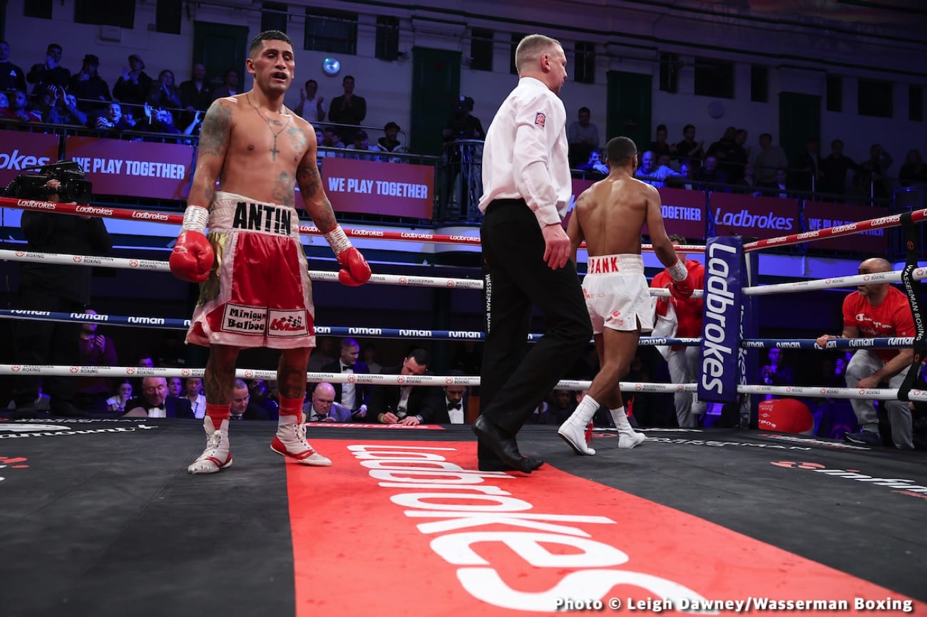 Results / Photos: Harlem Eubank beats up Antin in London
