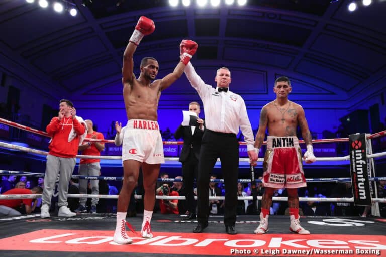 Results / Photos: Harlem Eubank beats up Antin in London