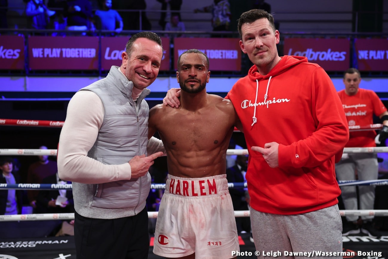 Results / Photos: Harlem Eubank beats up Antin in London