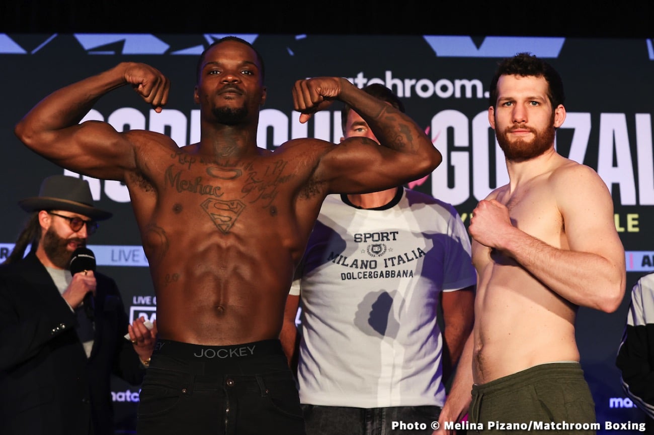 Boxing photo: Cristian Gonzalez, Jesse Rodriguez image Rodriguez vs Gonzalez: Official DAZN Weights