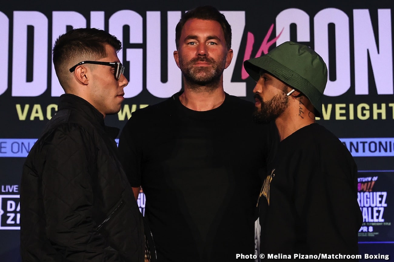 Boxing photo: Cristian Gonzalez, Jesse ‘Bam’ Rodriguez image Results: Jesse Rodriguez Defeats Gonzalez, Calls Out Sunny Edwards