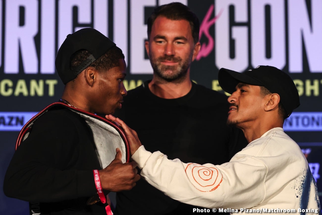 Boxing photo: Cristian Gonzalez, Jesse ‘Bam’ Rodriguez image Results: Jesse Rodriguez Defeats Gonzalez, Calls Out Sunny Edwards