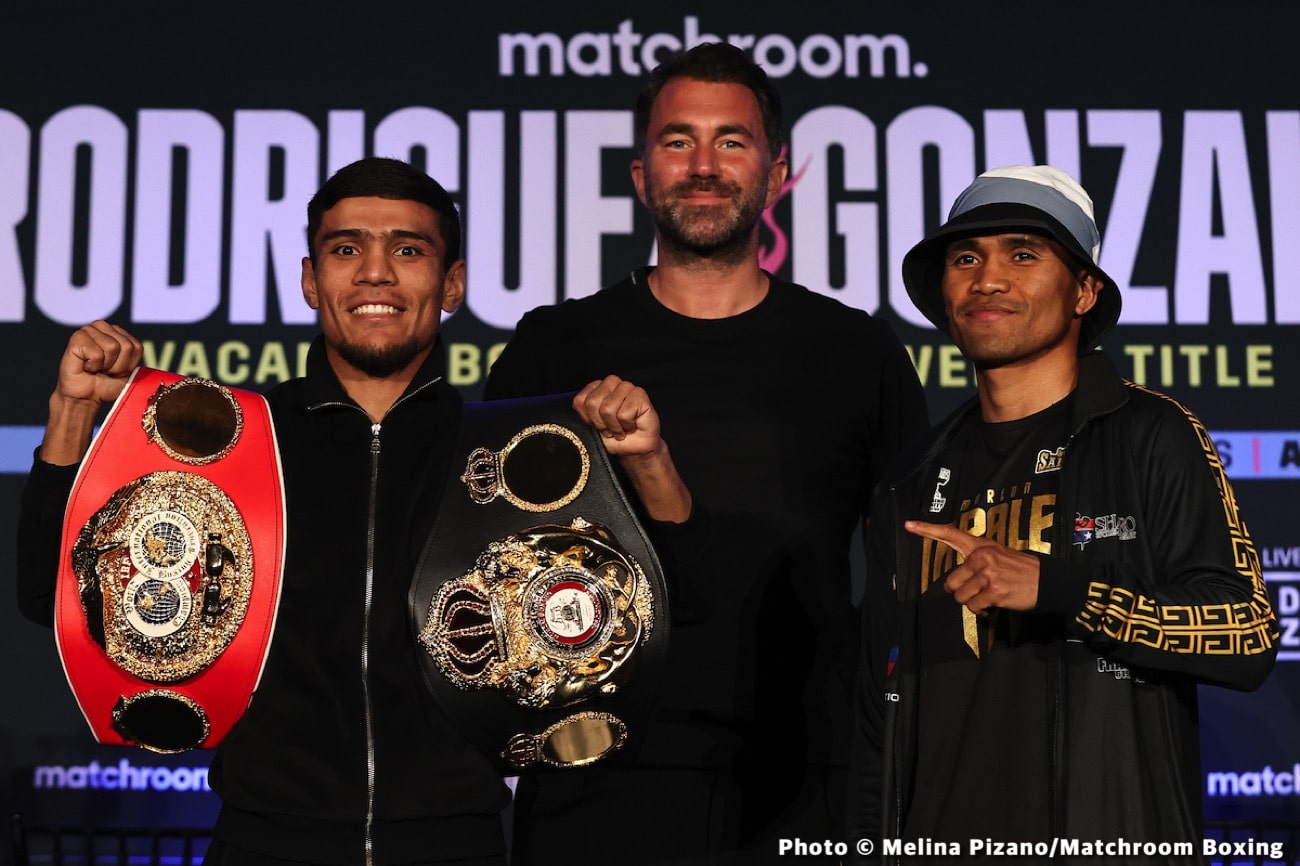 Boxing photo: Cristian Gonzalez, Jesse ‘Bam’ Rodriguez image Results: Jesse Rodriguez Defeats Gonzalez, Calls Out Sunny Edwards