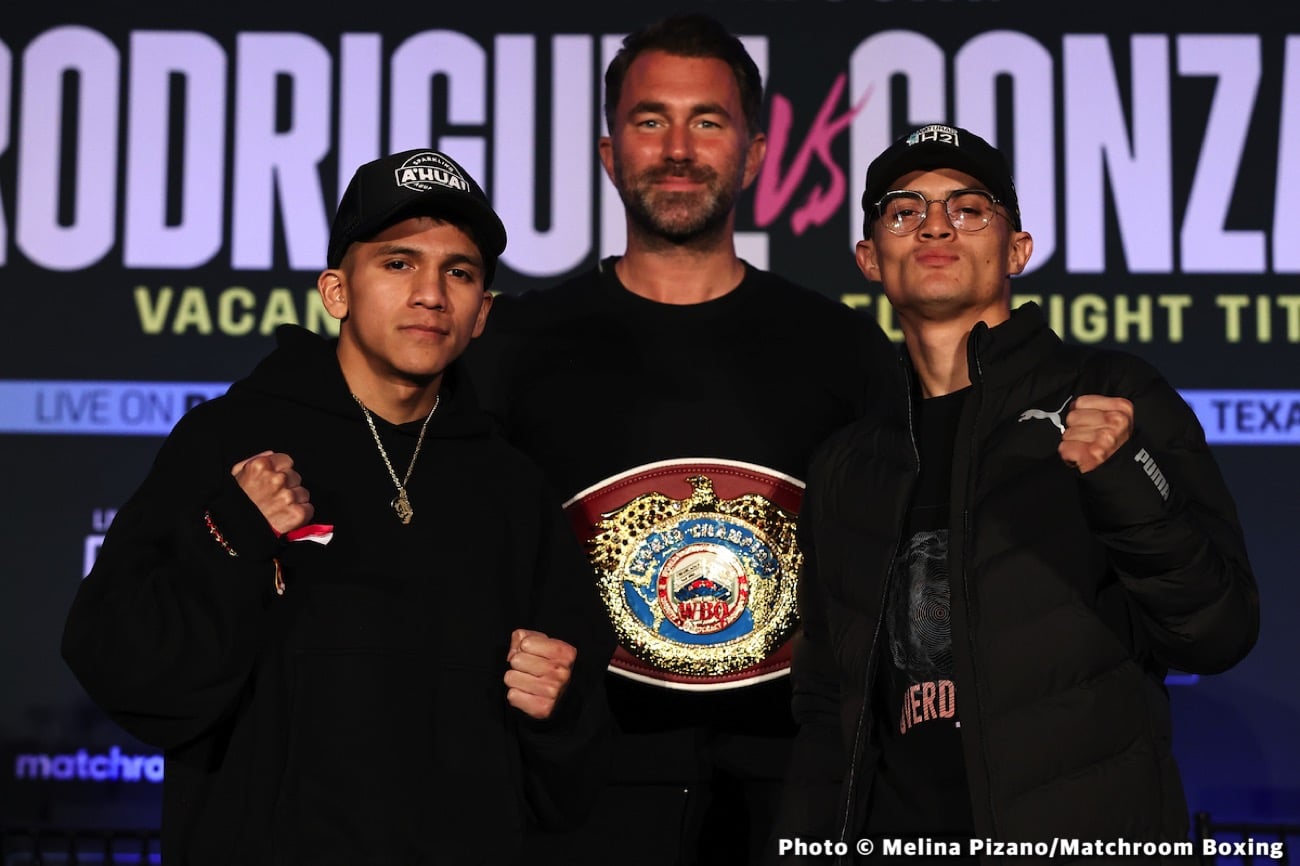 Boxing photo: Cristian Gonzalez, Jesse ‘Bam’ Rodriguez image Results: Jesse Rodriguez Defeats Gonzalez, Calls Out Sunny Edwards