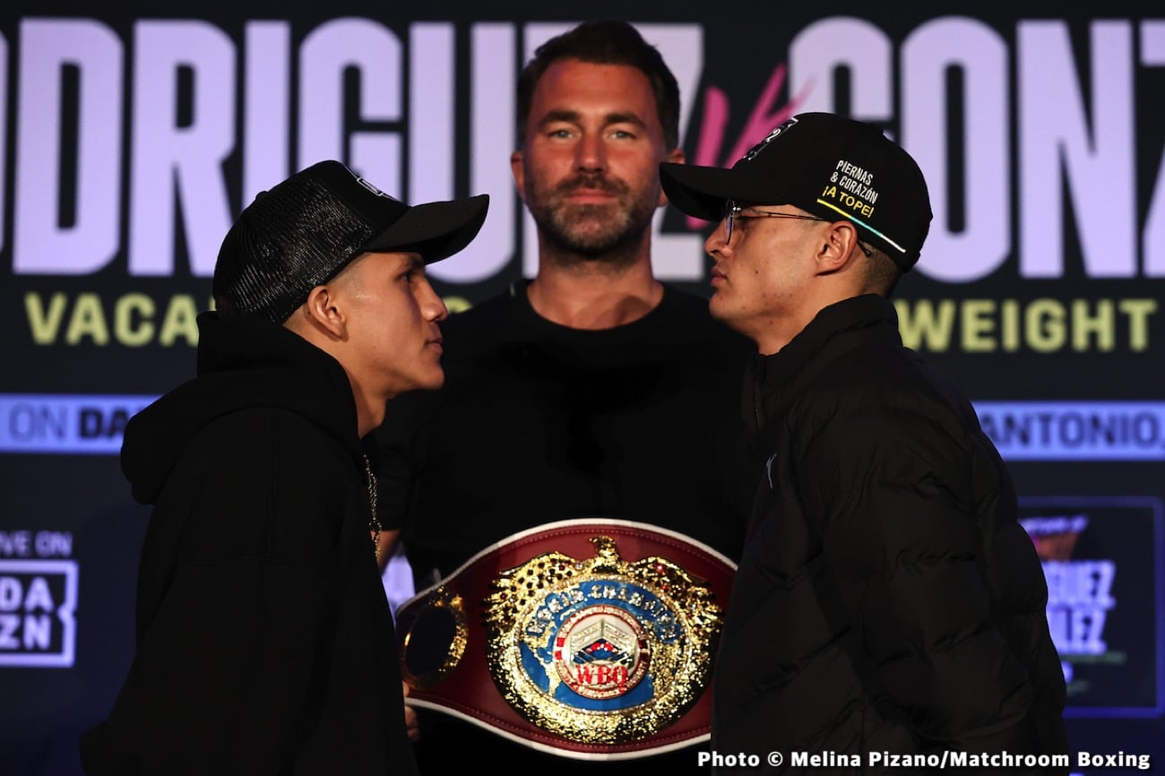 Boxing photo: Cristian Gonzalez, Jesse ‘Bam’ Rodriguez image Results: Jesse Rodriguez Defeats Gonzalez, Calls Out Sunny Edwards