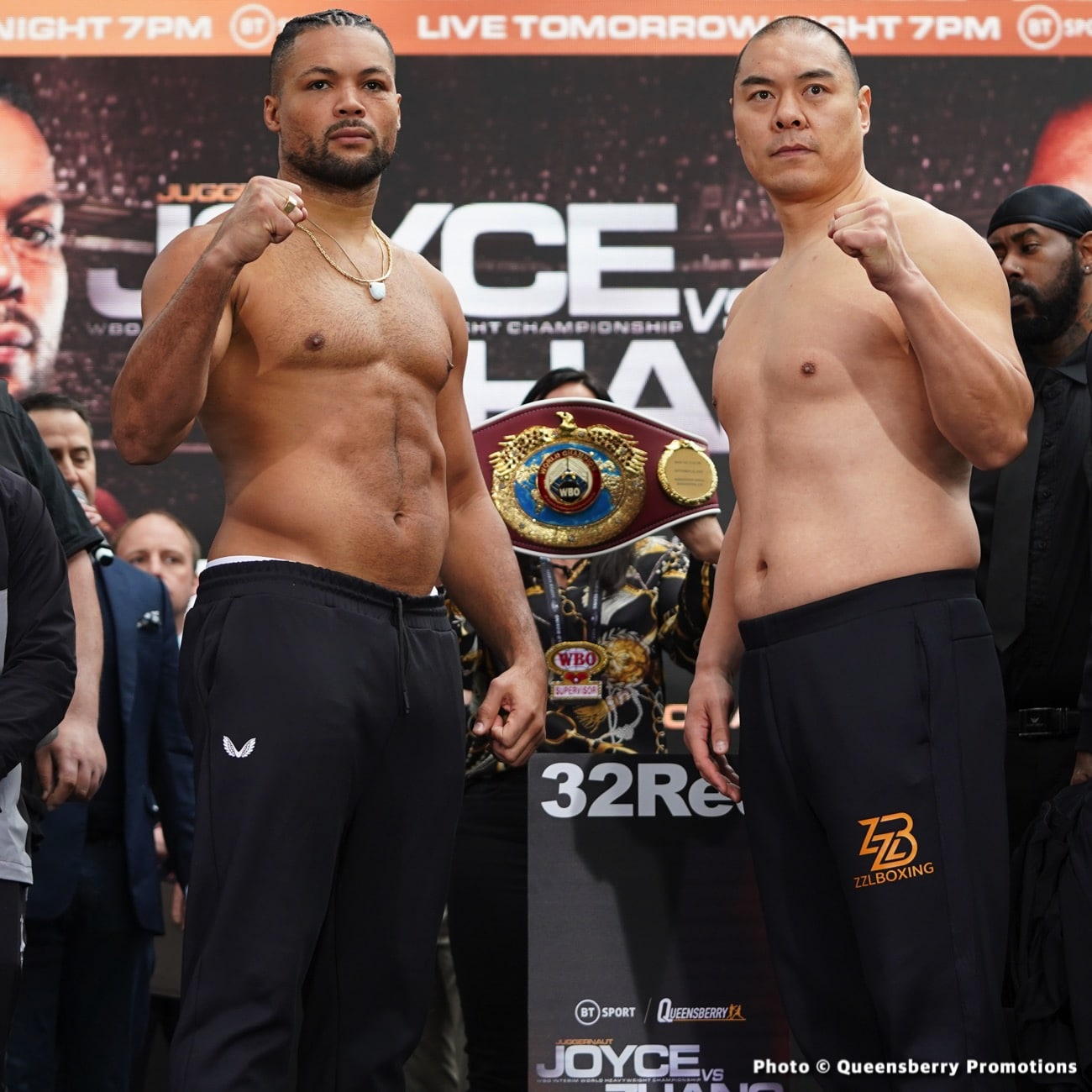 Joyce Vs. Zhang Official ESPN+ & BT Sport Weights Latest Boxing News