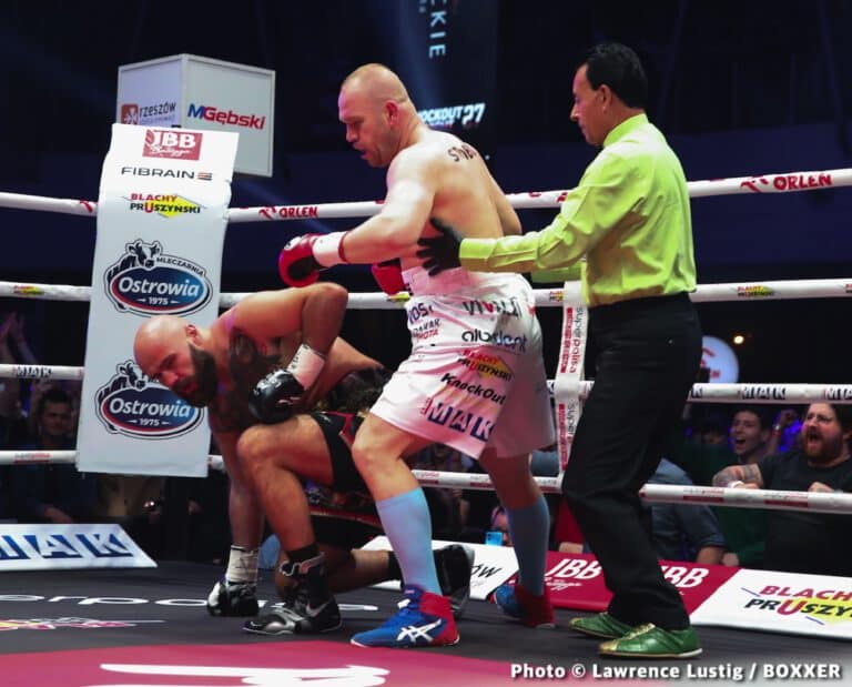 Lukasz Rozanski Takes Out Alen Babic In A Round - Boxing Results