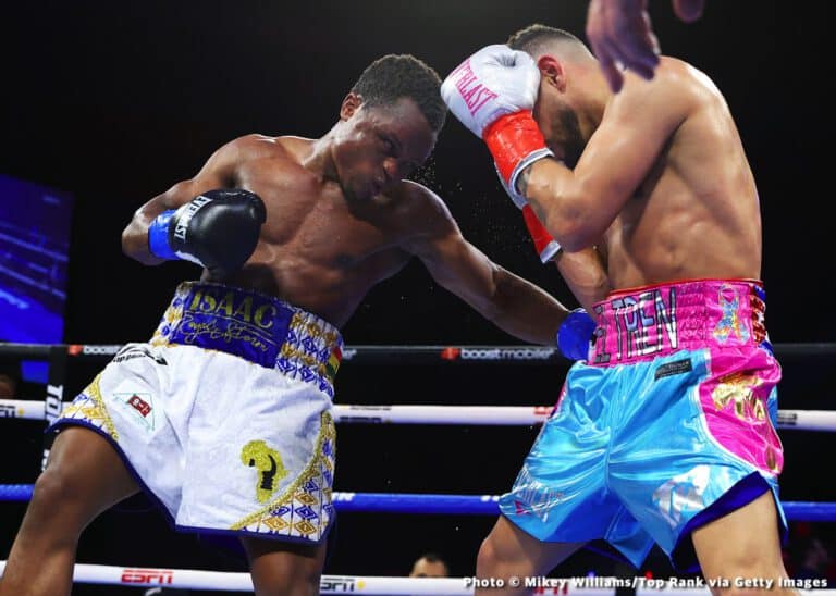 Isaac Dogboe wants rematch against Robeisy Ramirez