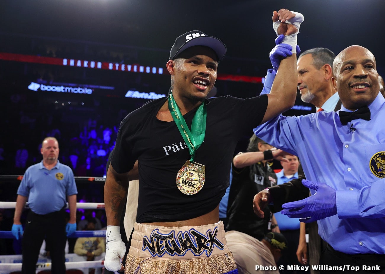 Marquez Calls for Shakur Stevenson to Evolve His Fighting Style