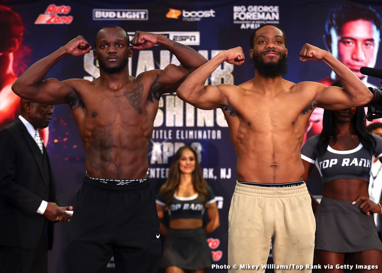 Boxing photo: Shakur Stevenson, Shuichiro Yoshino image Stevenson vs. Yoshino: Official ESPN Weights