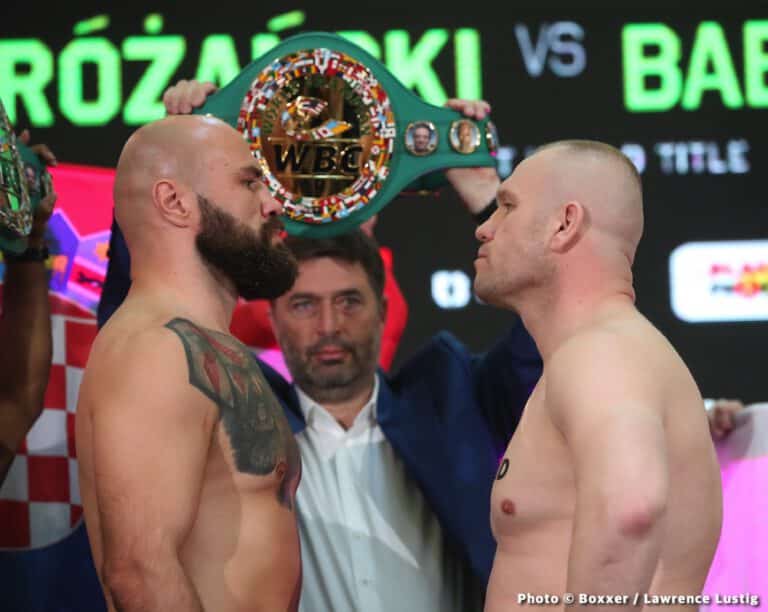 Tonight: Alen Babic vs Lukasz Rozanski: Heavy hitters make weight in Poland