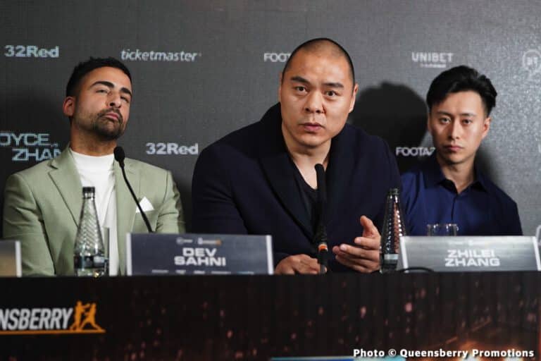 Zhilei Zhang Says Him Against Joseph Parker Is The Real March 8 Main Event!