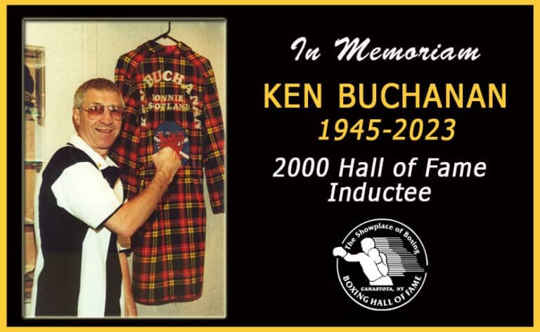 Boxing Legend Ken Buchanan Passes Away At Age 77