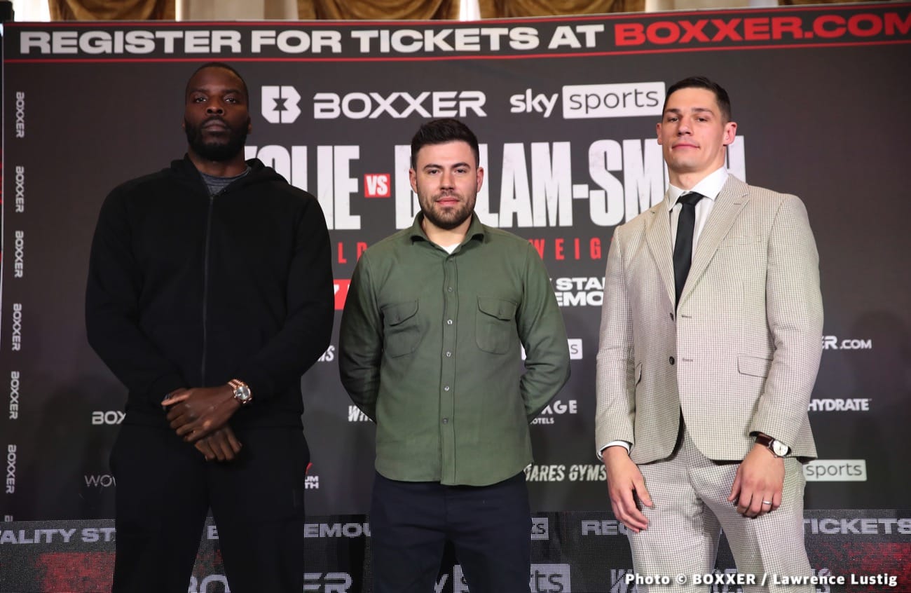 Boxing photo: Chris Billam-Smith, Lawrence Okolie image Results: Okolie vs Billam-Smith - Fight Outcome & Reactions