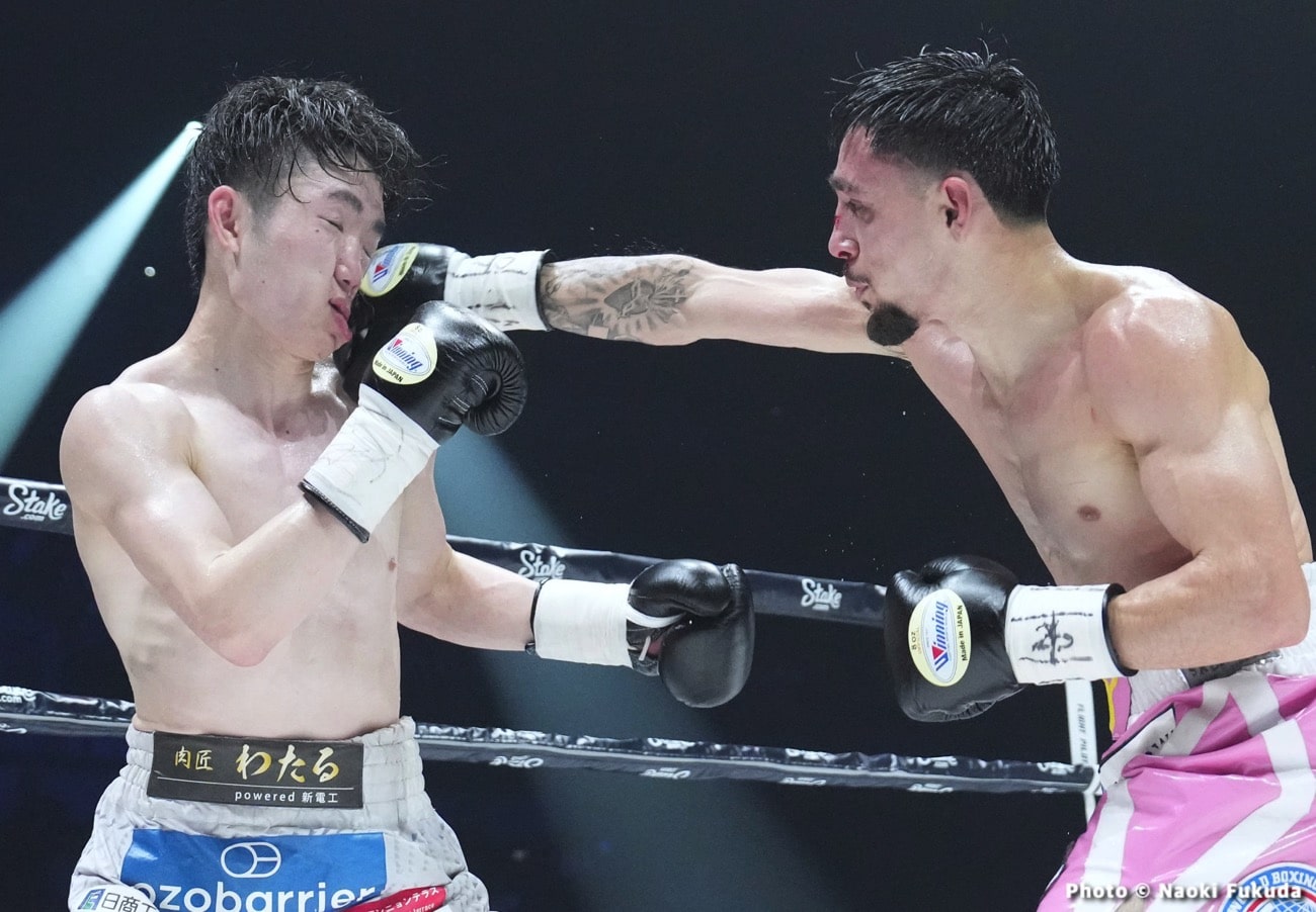 Takuma Inoue Wins Vacant WBA Bantamweight Title With Win Over Liborio Solis -Boxing Results