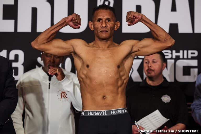 Ismael Barroso on Rolly Romero: "He knows I can take him down with one punch"