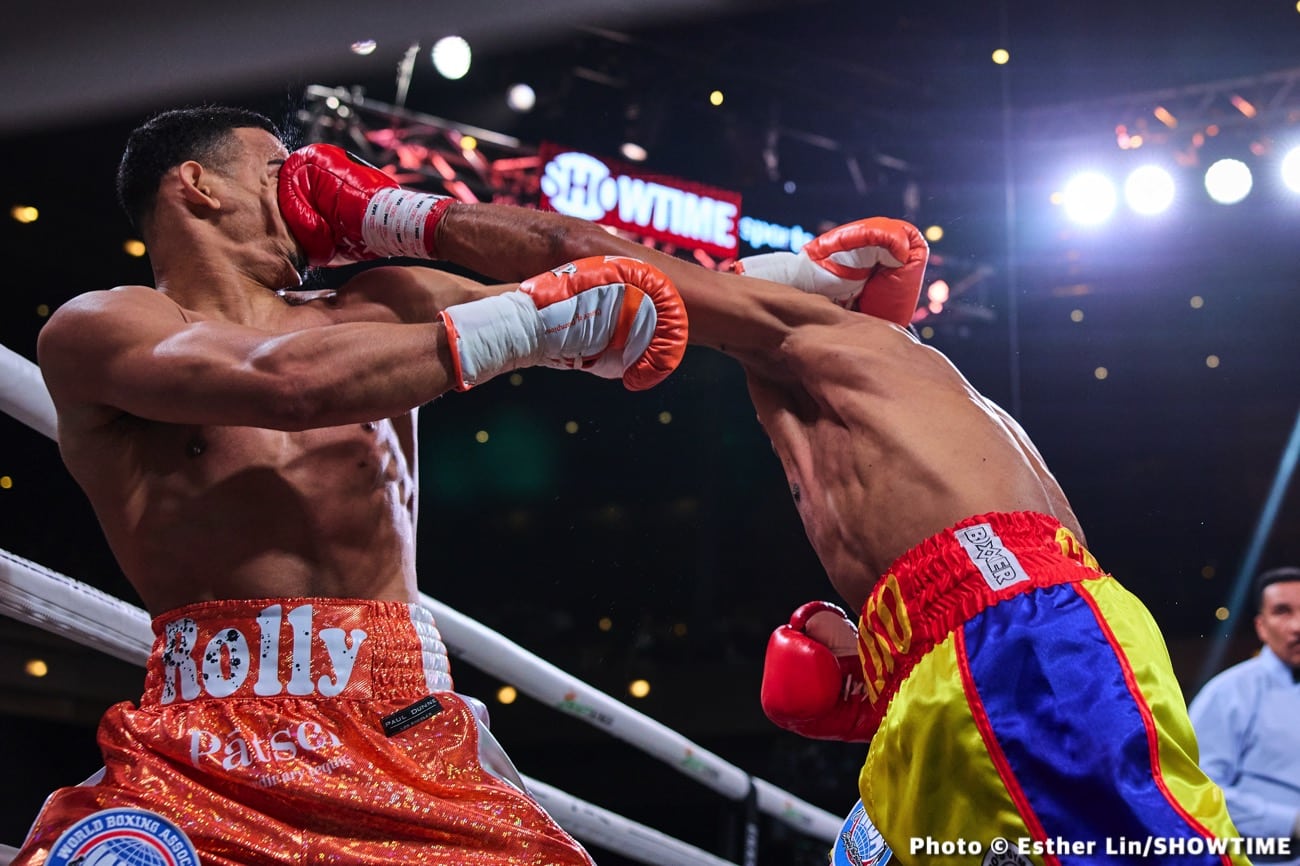 Tonight: Rolly vs. Barroso - Live Results