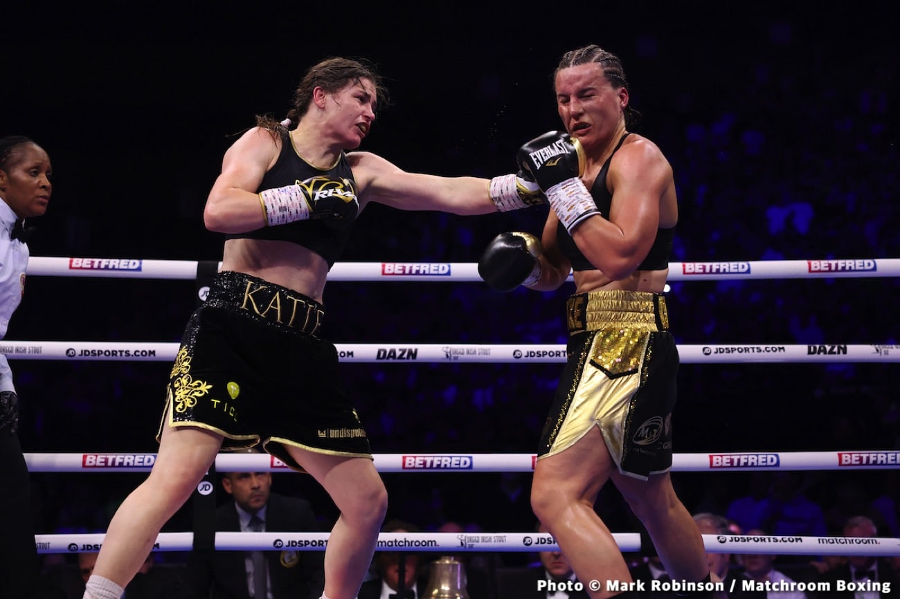 Chantelle Cameron edges Katie Taylor - Boxing results