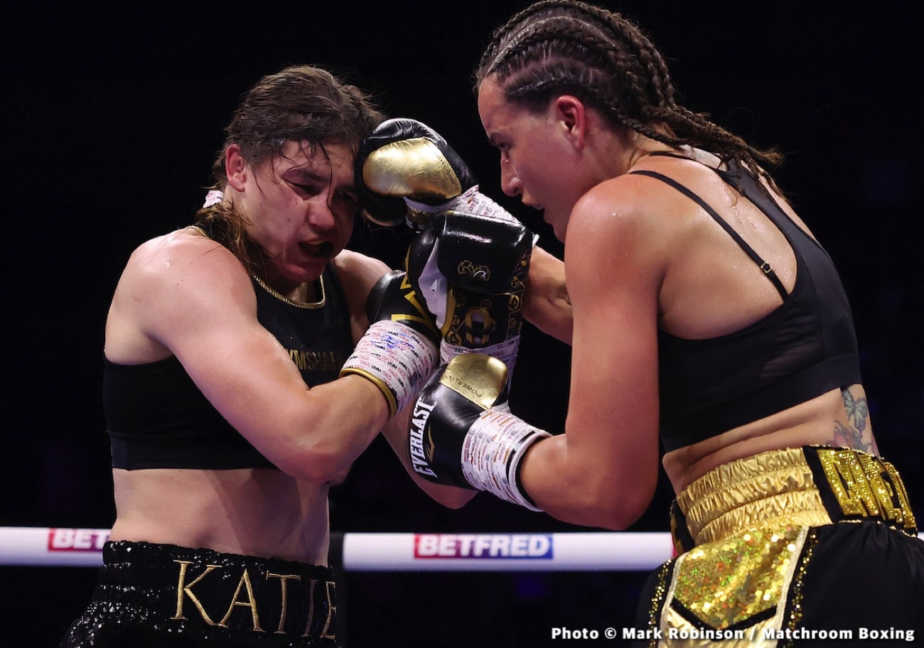 Chantelle Cameron edges Katie Taylor - Boxing results