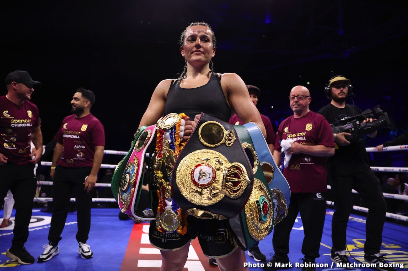 Chantelle Cameron edges Katie Taylor - Boxing results
