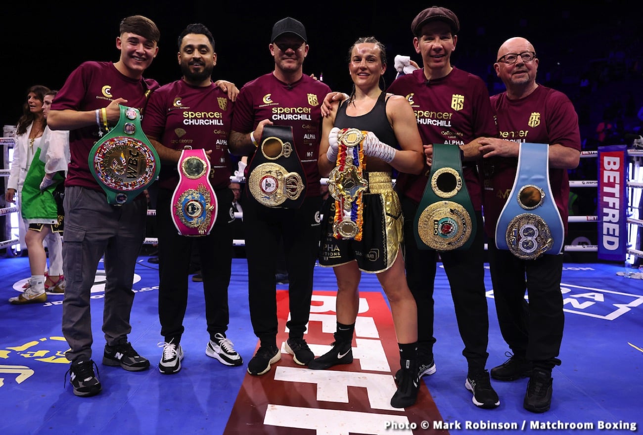 Chantelle Cameron edges Katie Taylor - Boxing results