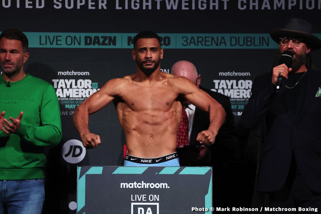Tonight: Katie Taylor vs Chantelle Cameron - Weights, Start Time, How To Watch