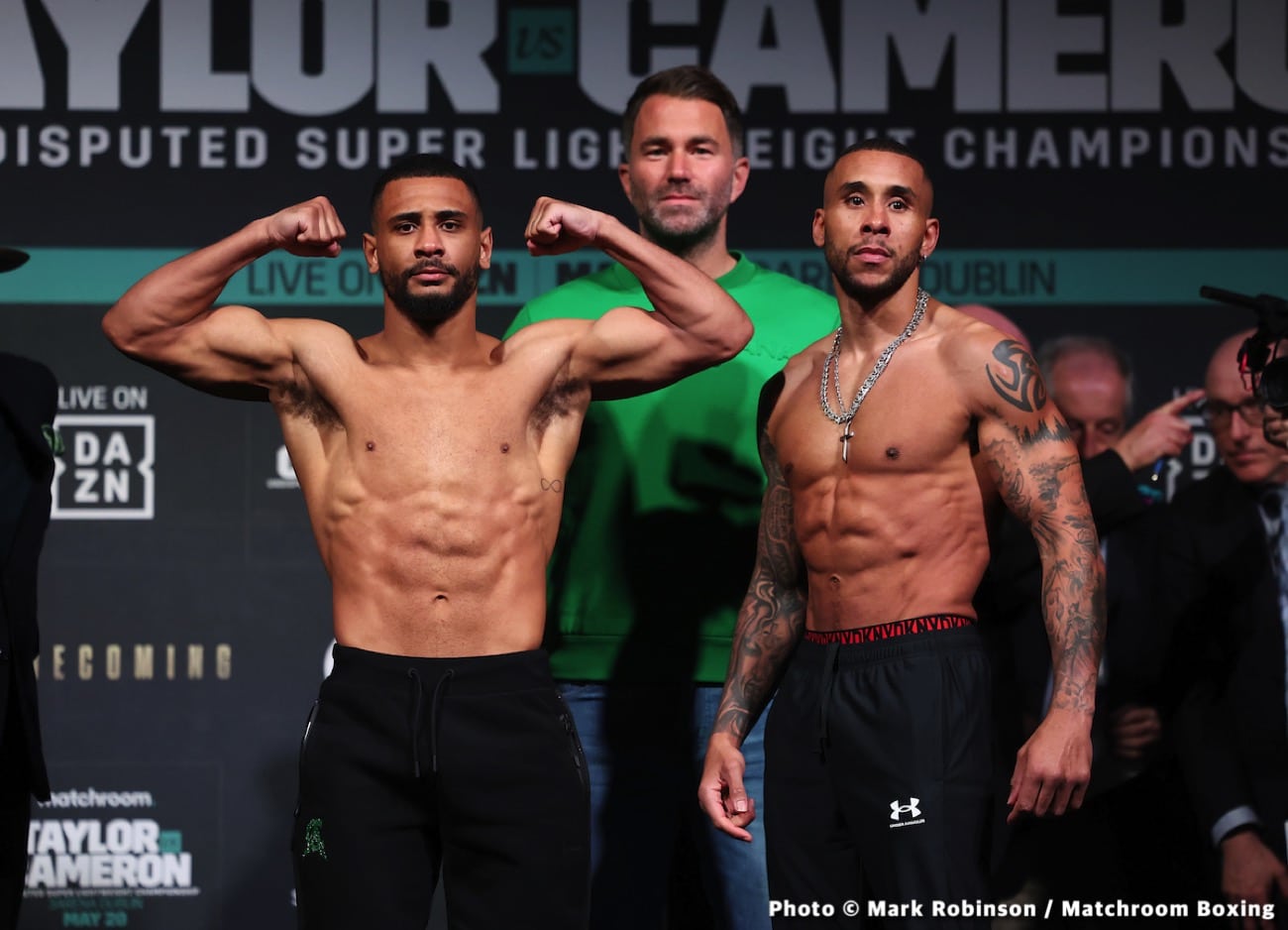 Tonight: Katie Taylor vs Chantelle Cameron - Weights, Start Time, How To Watch