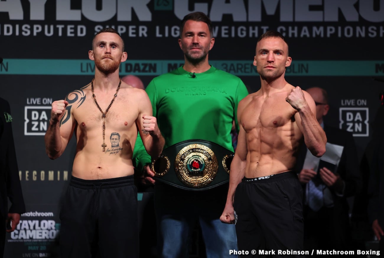 Tonight: Katie Taylor vs Chantelle Cameron - Weights, Start Time, How To Watch
