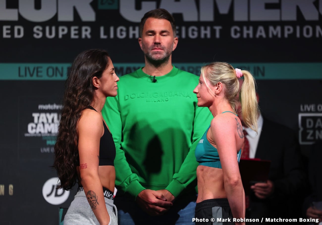 Tonight: Katie Taylor vs Chantelle Cameron - Weights, Start Time, How To Watch