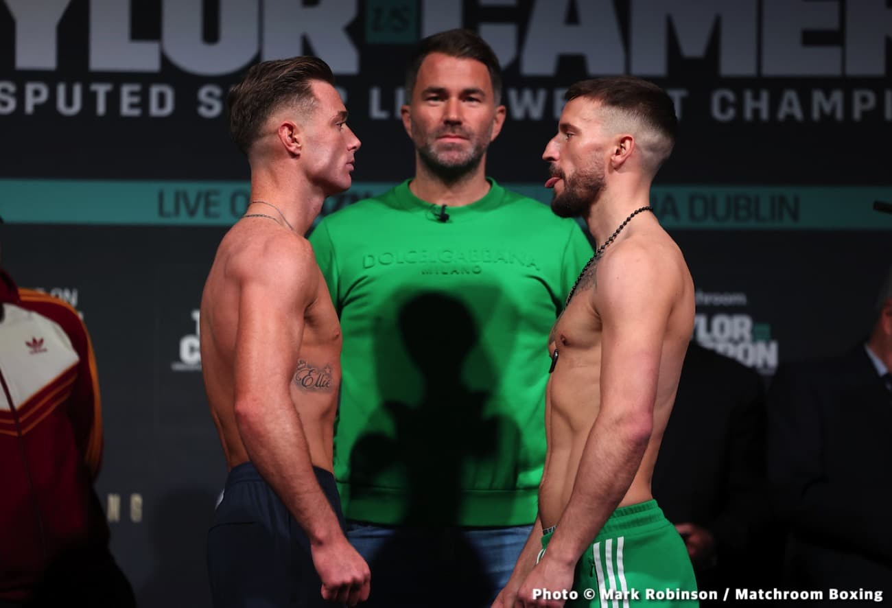 Tonight: Katie Taylor vs Chantelle Cameron - Weights, Start Time, How To Watch