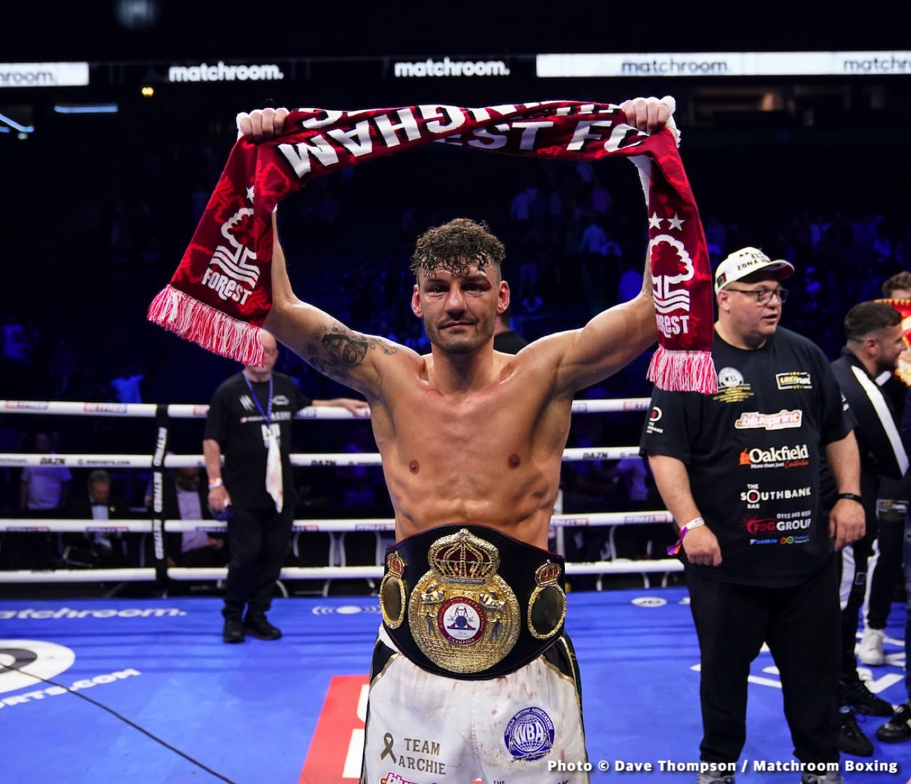 Boxing photo: Leigh Wood, Mauricio Lara image Leigh Wood defeats Mauricio Lara, recaptures WBA 126-lb title - Boxing results