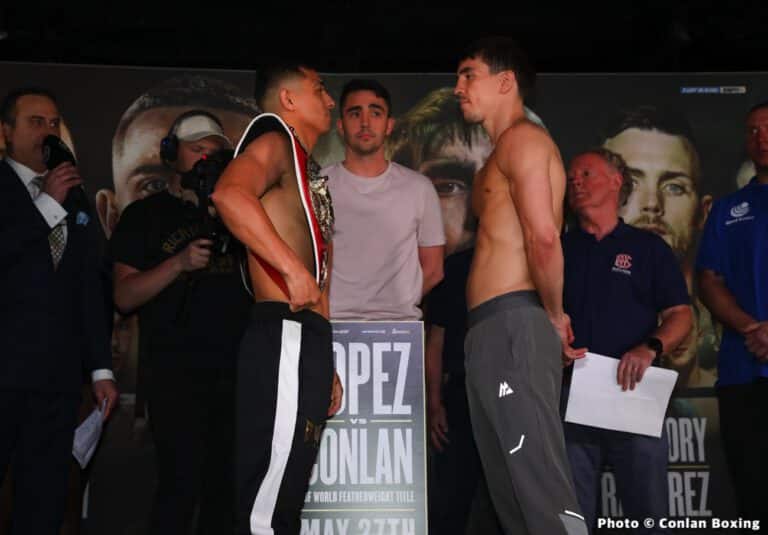 Lopez vs. Conlan: Official ESPN Weigh In Results