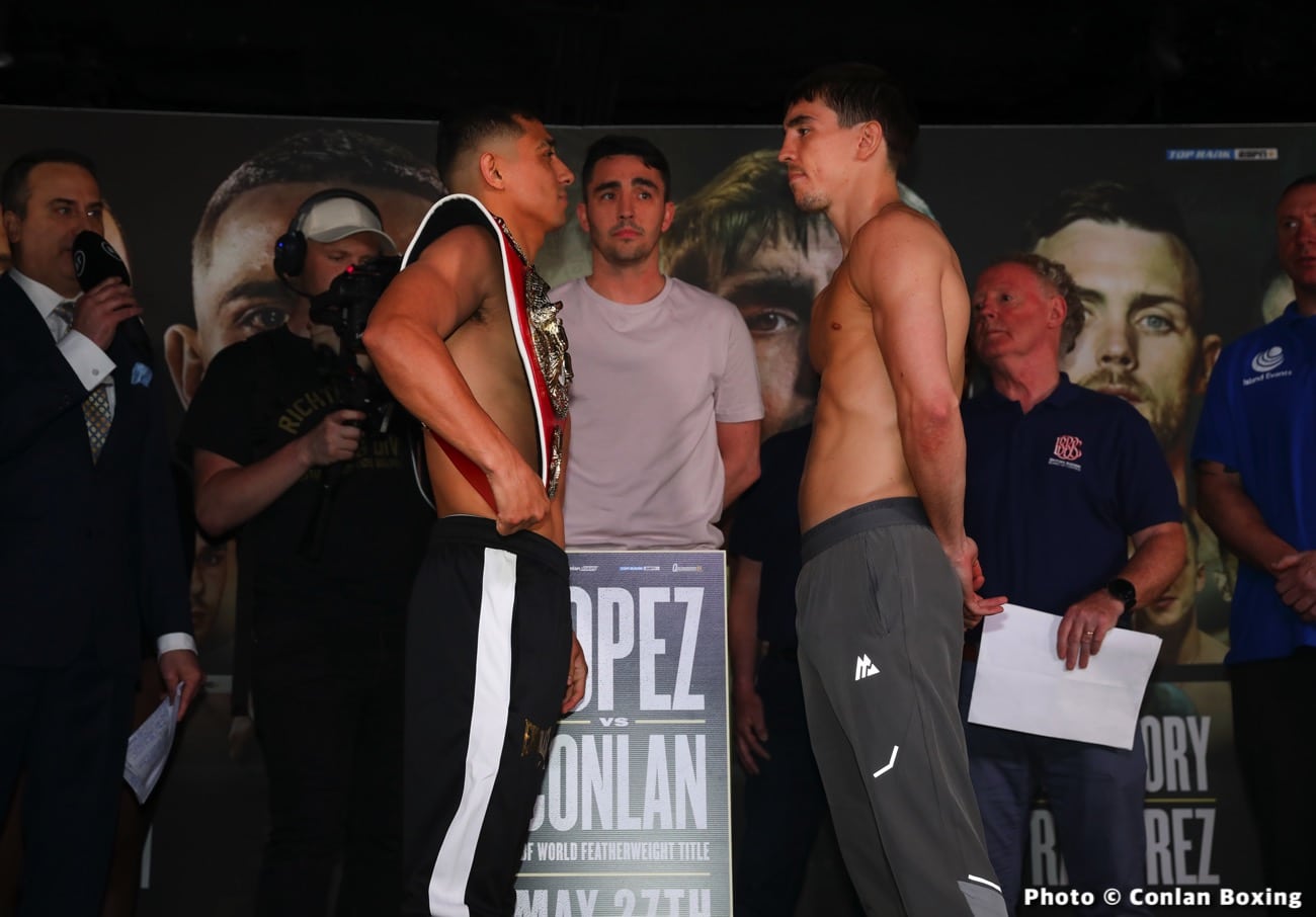Lopez vs. Conlan: Official ESPN Weigh In Results